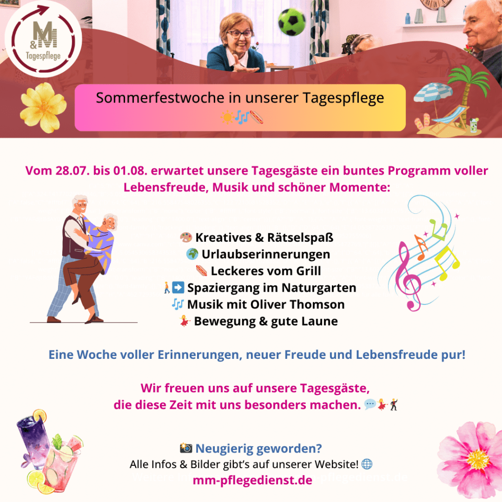 Sommerfest vom 28.07. bis 01.08.2025